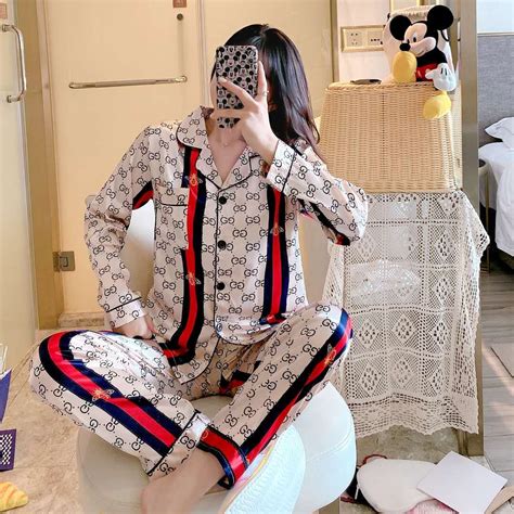 gucci silk pajamas